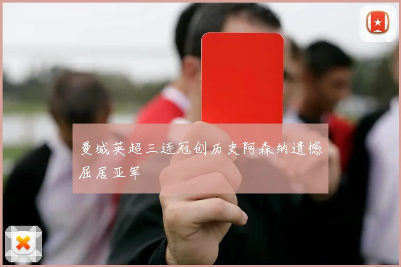 曼城英超三连冠创历史阿森纳遗憾屈居亚军